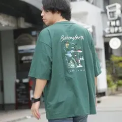 Tシャツ 刺繍Tシャツ ビックT 刺繍 スーベニアTシャツ スカTEE