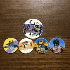 ソルブレイン　ジェットマン メンコ 5枚セット