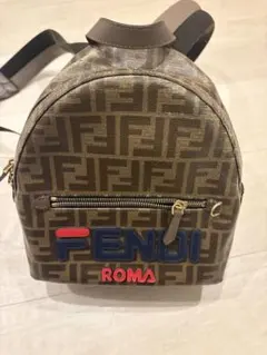 FENDI FILA コラボ ズッカ柄 リュック バックパックのサムネイル