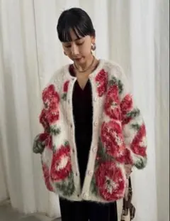 2026年最新】veronica jacquard knit cardiganの人気アイテム - メルカリ