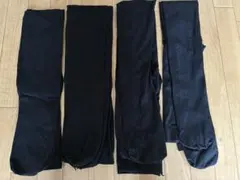 ブラックタイツ 4足セット　ストッキング　中古のサムネイル
