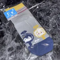 刀剣乱舞 御伴くじ みんなのくじ E賞 ショートソックス 三日月宗近 小狐丸