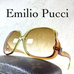 極美品　Emilio Pucci　ビンテージサングラス　ブラウンレンズ・フレームのサムネイル