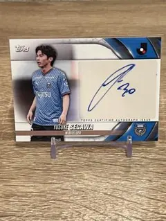 Topps 2024 Jリーグ 瀬川祐輔 直筆サインカード