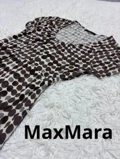 MaxMara ドット柄 半袖チュニックワンピースのサムネイル