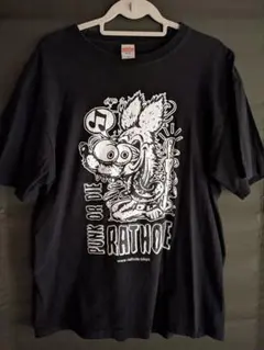 LIVEHOUSE RATHOLE PUNKデザイン Tシャツ XLサイズ