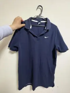 NIKE ネイビー ポロシャツ 半袖のサムネイル