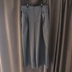 クラシカルエルフ グレー ワイドパンツ サイドポケット付き