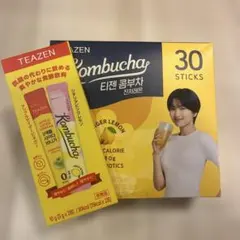 【おまけ2P】最新TEAZENホットコンブチャジンジャーレモン30Pのサムネイル