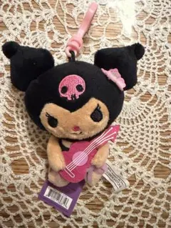 ハワイ限定 クロミ マスコット キーホルダー ウクレレ