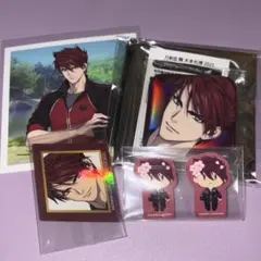 刀剣乱舞 大包平 セット 大本丸博 アクスタ 缶バッジ シール オーロラ