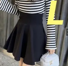 GRL gm728 新品　タグ付きインパン裏地付きコルセット風フレアミニスカート