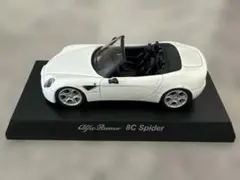 京商 1/64 アルファロメオミニカーコレクション4 8Cスパイダー ホワイトのサムネイル