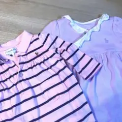 9月末まで出品　3連休セール価格Ralph Laurenロンパース2点セット