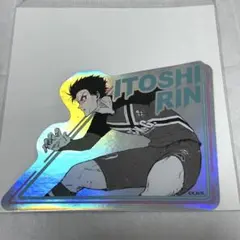 糸師凛　ブルーロック展　ホログラムステッカー