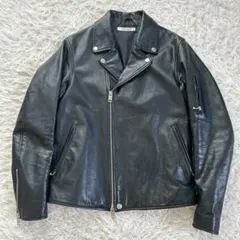 美品　ジャーナルスタンダード　ライダースジャケット　カウレザー　ダブル　牛革