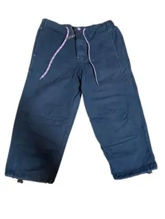 heather イージーパンツ 紺 y2k カーゴ　平成ギャル