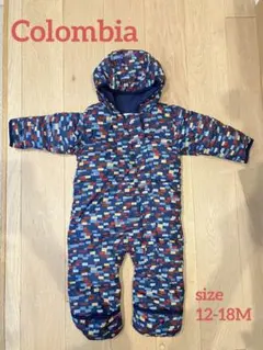 Columbia カラフルブロックロンパース 12M-18M