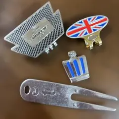 ゴルフマーカーセット ユニオンジャックデザイン