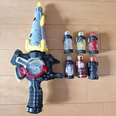 仮面ライダービルド　DX回転剣銃ドリルクラッシャー　フルボトル6個セット