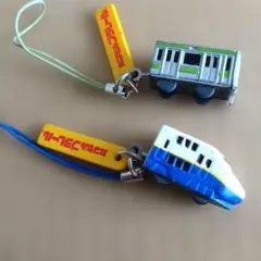 東武鉄道の連結可能 ストラップ「コネクトトレイン スペーシア