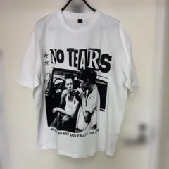 NO TEARS グラフィック Tシャツ ホワイト Sサイズのサムネイル