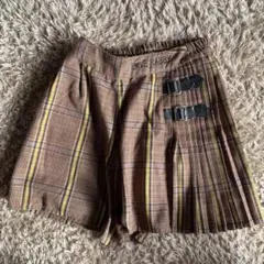 LOVE RABBY チェック柄キュロット