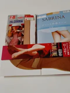 SABRINA　ストッキング　アツギ　ショートストッキング　フクスケハイソックス