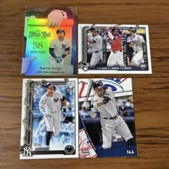 TOPPS Holiday 2025 アーロン・ジャッジ他3枚