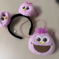 ぽ*み様 USJ モッピーカチューシャとポーチセット