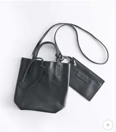 【BASIC AND ACCENT】2way バッグ　黒