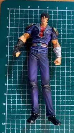 仮面ライダー 可動式フィギュア 紫色 約15cm