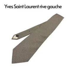 YSL rive gauche トムフォード期 シルク ネクタイ 金 イタリア製のサムネイル