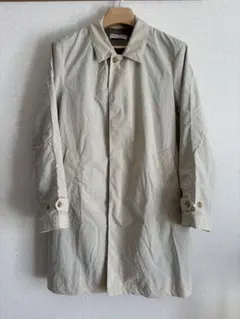 【BEAUTY&YOUTH】撥水ステンカラーコート　メンズ・ベージュ・サイズL