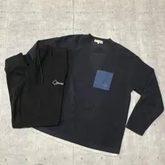 LOGOS DAYS ルームウェア セットアップ 長袖 上下 ロゴスデイズ