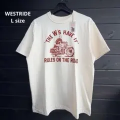 新品！未使用！ウエストライド Tシャツ アイボリー Lサイズのサムネイル