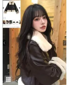 ボア フリースジャケット