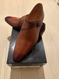 新品未使用！MAGNANNI 39 シングルモンクシューズのサムネイル