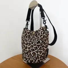 【美品】MACKINTOSH × PORTER レオパード バケットバッグのサムネイル