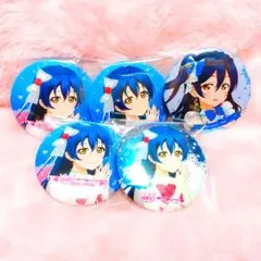 B賞 アトレ秋葉原 缶バッジ 園田海未】ラブライブ シリーズ 15周年 μ's