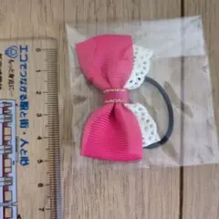 リボン　ヘアゴム
