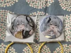 猫麦とろろ GIGO あいどるこれくしょん 缶バッジ 2種セット