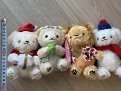 エクシブ50周年記念ぬいぐるみセット（20cm程度）
