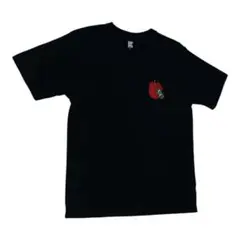 graniph｜エリック・カール Tシャツ ブラック はらぺこあおむし 刺繍