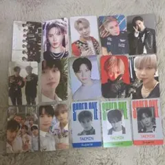 SuperM TAEMIN Official Card 12枚　ID 3枚 SuperM TAEMIN Official Card 12枚 ID 3枚 - メルカリ