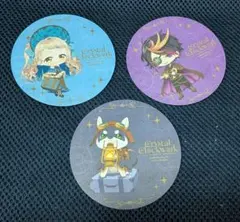 にじさんじ アニメイトカフェ コースター3枚セット