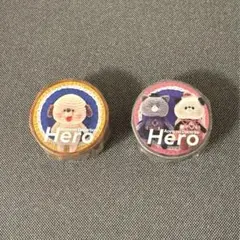 新品 青山デカーポ Hero缶 マスキングテープ2種セット