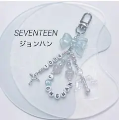 SEVENTEEN ジョンハン　韓国ビーズキーホルダー　JEONGHAN セブチ