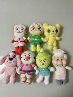 アンパンマンキャラクターぬいぐるみ7体セット