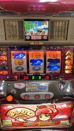 パチスロ実機 吉宗 吉宗パネル 4号機 コイン不要機・ボリューム付き